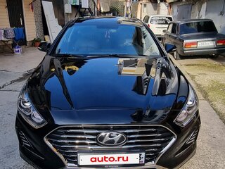 2019 Hyundai Sonata VII (LF) Рестайлинг, чёрный, 2250000 рублей, вид 1