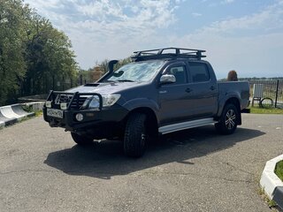 2014 Toyota Hilux VII Рестайлинг, серый, 3200000 рублей, вид 4