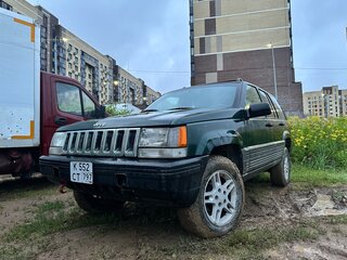 1993 Jeep Grand Cherokee I (ZJ), зелёный, 410000 рублей, вид 3