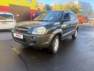 2008 Hyundai Tucson I, зелёный, 750000 рублей, вид 1