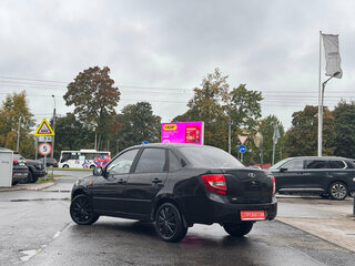2014 Lada (ВАЗ) Granta I, синий, 449000 рублей, вид 4
