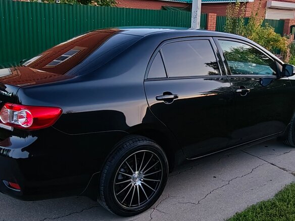2012 Toyota Corolla X (E140, E150) Рестайлинг, чёрный, 1450000 рублей - вид 13