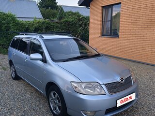 2005 Toyota Corolla Fielder IX (E120, E130) Рестайлинг, серебристый, 600000 рублей, вид 3