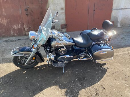 2005 Kawasaki VN1600 Vulcan, синий, 620000 рублей, вид 2