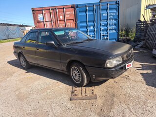 1991 Audi 80 IV (B3), чёрный, 100000 рублей, вид 4