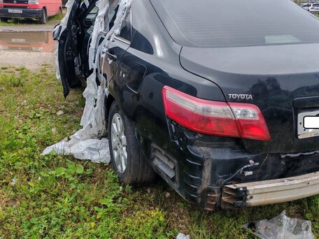 2011 Toyota Camry VI (XV40) Рестайлинг, чёрный, 470000 рублей, вид 3