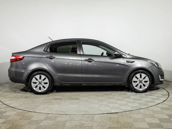2012 Kia Rio 4-speed III, серый - вид 3