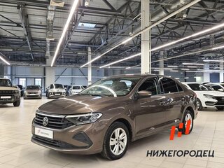 2021 Volkswagen Polo VI, коричневый, 1744000 рублей, вид 1