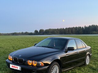 1998 BMW 5 серии 523i IV (E39), чёрный, 490000 рублей, вид 1
