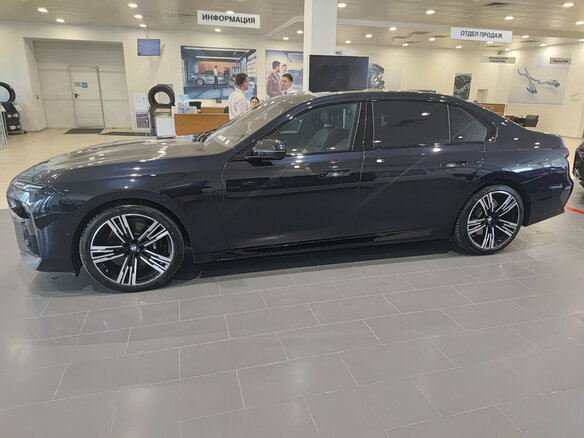 2023 BMW 7 серии 740d xDrive VII (G70), синий - вид 7