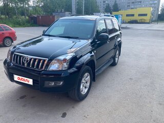 2008 Toyota Land Cruiser Prado 4-speed 120 Series Рестайлинг, чёрный, 1873000 рублей, вид 1
