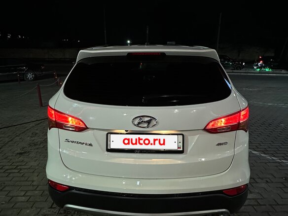 2015 Hyundai Santa Fe III, белый, 1650000 рублей - вид 4