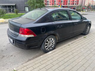 2008 Opel Astra H Рестайлинг, чёрный, 260000 рублей, вид 4