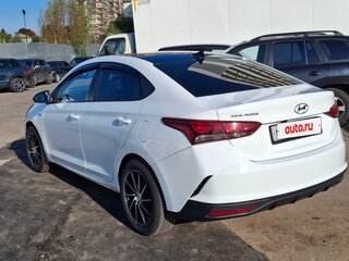 2021 Hyundai Solaris II Рестайлинг, белый, 995000 рублей, вид 3