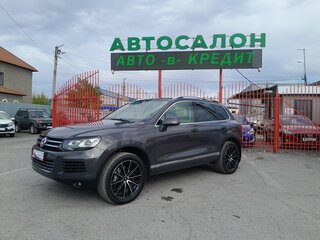 2012 Volkswagen Touareg II, чёрный, 2378000 рублей, вид 1