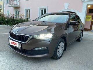 2021 Skoda Rapid II, коричневый, 1895000 рублей, вид 5