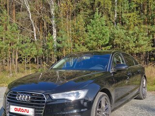 2015 Audi A6 IV (C7) Рестайлинг, чёрный, 1950000 рублей, вид 1