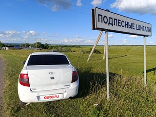 2013 Lada (ВАЗ) Granta I, красный, 129000 рублей, вид 5