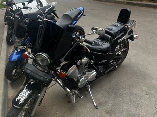 1995 Honda Steed 600, чёрный, 300000 рублей, вид 4