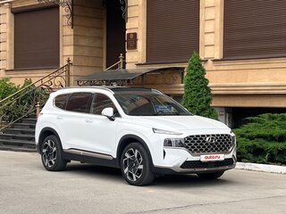 2021 Hyundai Santa Fe IV Рестайлинг, белый, 3300000 рублей, вид 1