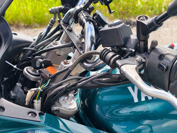 1995 Yamaha XJ900, зелёный, 230000 рублей - вид 5