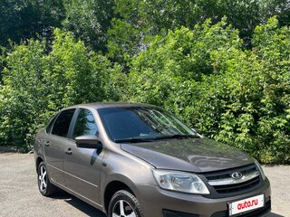 2015 Lada (ВАЗ) Granta I, коричневый, 420000 рублей, вид 3