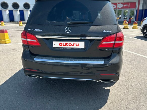 2019 Mercedes-Benz GLS 350 d I (X166), чёрный, 4400000 рублей - вид 2