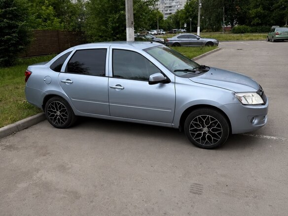 2013 Lada (ВАЗ) Granta I, голубой - вид 1