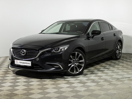 2015 Mazda 6 III (GJ) Рестайлинг, чёрный, 1699700 рублей, вид 1