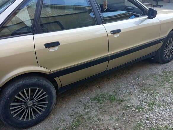 1989 Audi 80 IV (B3), золотистый, 170000 рублей - вид 2