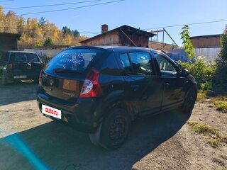 2013 Renault Sandero I, чёрный, 400000 рублей, вид 4