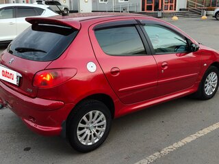 2006 Peugeot 206, красный, 400000 рублей, вид 4