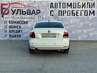 2017 Volkswagen Polo V Рестайлинг, белый, 1289000 рублей, вид 5