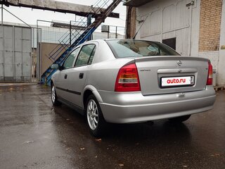 2003 Opel Astra G, серебристый, 380000 рублей, вид 4