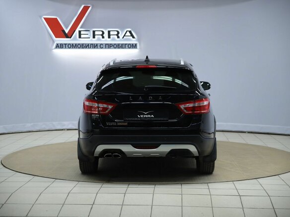 2020 Lada (ВАЗ) Vesta SW Cross I, чёрный, 1150000 рублей - вид 5
