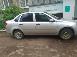 2012 Lada (ВАЗ) Granta I, серебристый, 320000 рублей, вид 2
