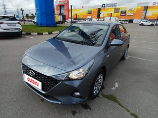2020 Hyundai Solaris II Рестайлинг, серый, 1650000 рублей, вид 1