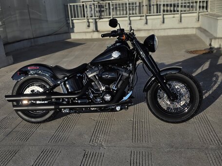 2016 Harley-Davidson Softail Slim, чёрный, 1450000 рублей, вид 1