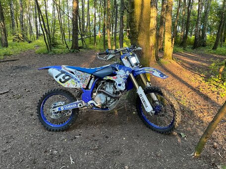 2005 Yamaha YZ450F, синий, 199999 рублей, вид 2