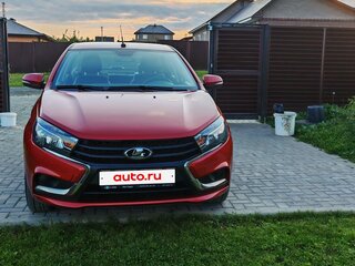 2021 Lada (ВАЗ) Vesta I, красный, 1028000 рублей, вид 3