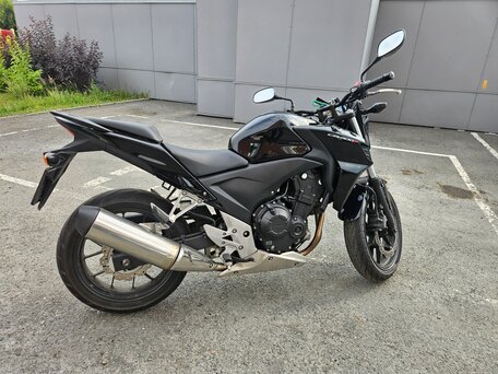 2013 Honda CB 400F, чёрный, 490000 рублей, вид 3
