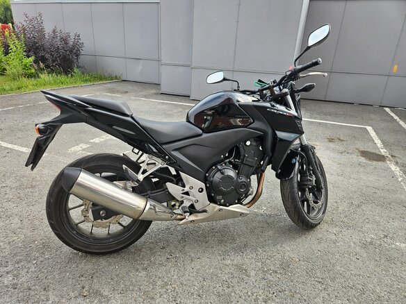 2013 Honda CB 400F, чёрный, 490000 рублей - вид 2