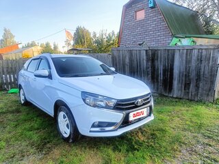 2019 Lada (ВАЗ) Vesta SW I, белый, 870000 рублей, вид 3