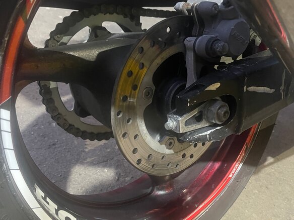 2002 Honda CBR 600F, красный, 400000 рублей - вид 20