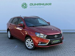 2021 Lada (ВАЗ) Vesta SW I, красный, 1199000 рублей, вид 3