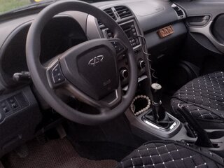 2013 Chery Tiggo (T11) I Рестайлинг (FL), чёрный, 430000 рублей, вид 3
