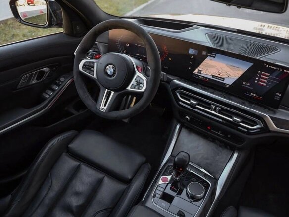 2023 BMW M3 Competition Package VI (G80), синий, 9600000 рублей - вид 8
