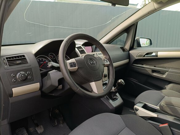 2008 Opel Zafira B Рестайлинг, синий - вид 6