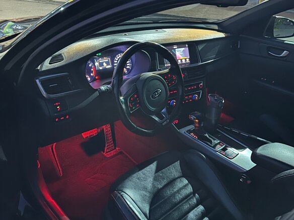 2017 Kia Optima IV, чёрный, 1855000 рублей - вид 10