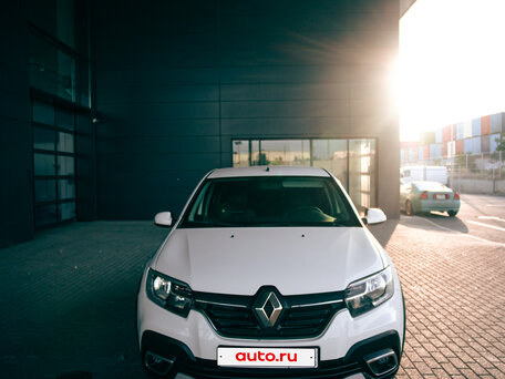 2019 Renault Logan Stepway II Рестайлинг, белый, 1000049 рублей, вид 2